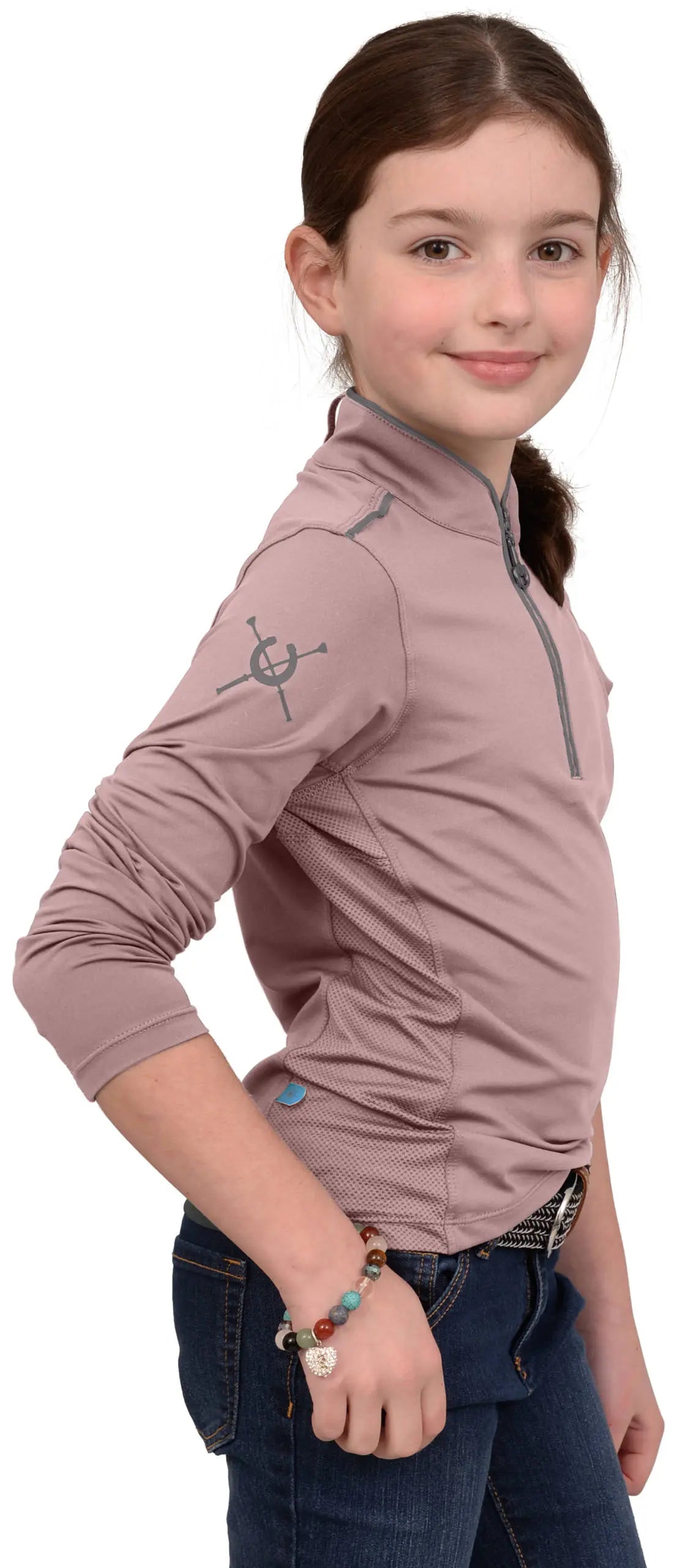 Performance Rider SkyCool® Youth Shirt - Rosepink