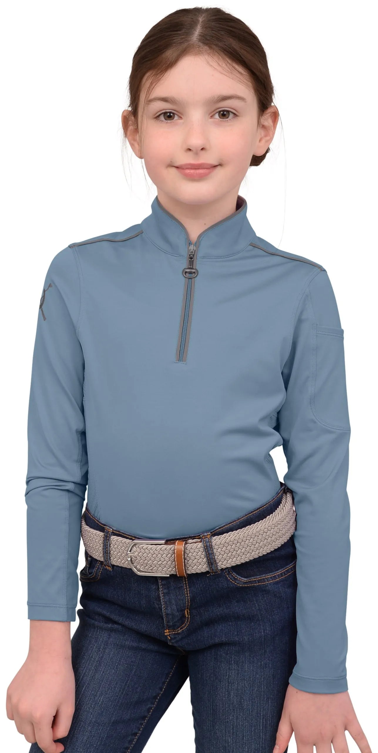 Performance Rider SkyCool® Youth Shirt - SkyBlue