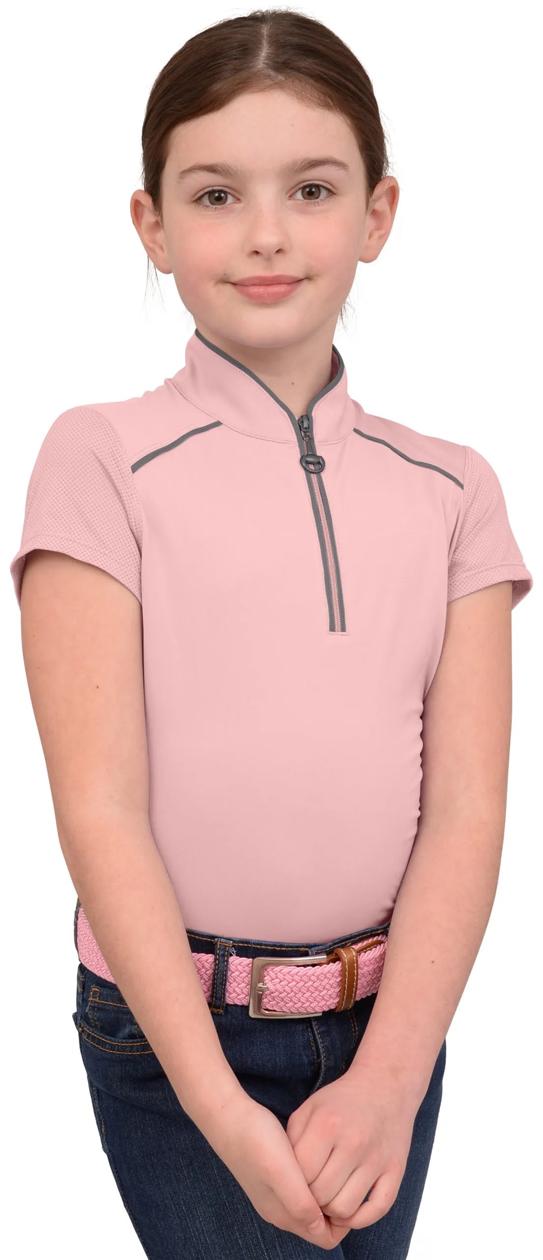 KIDS Performance Rider SkyCool® Youth Sport Shirt Blush