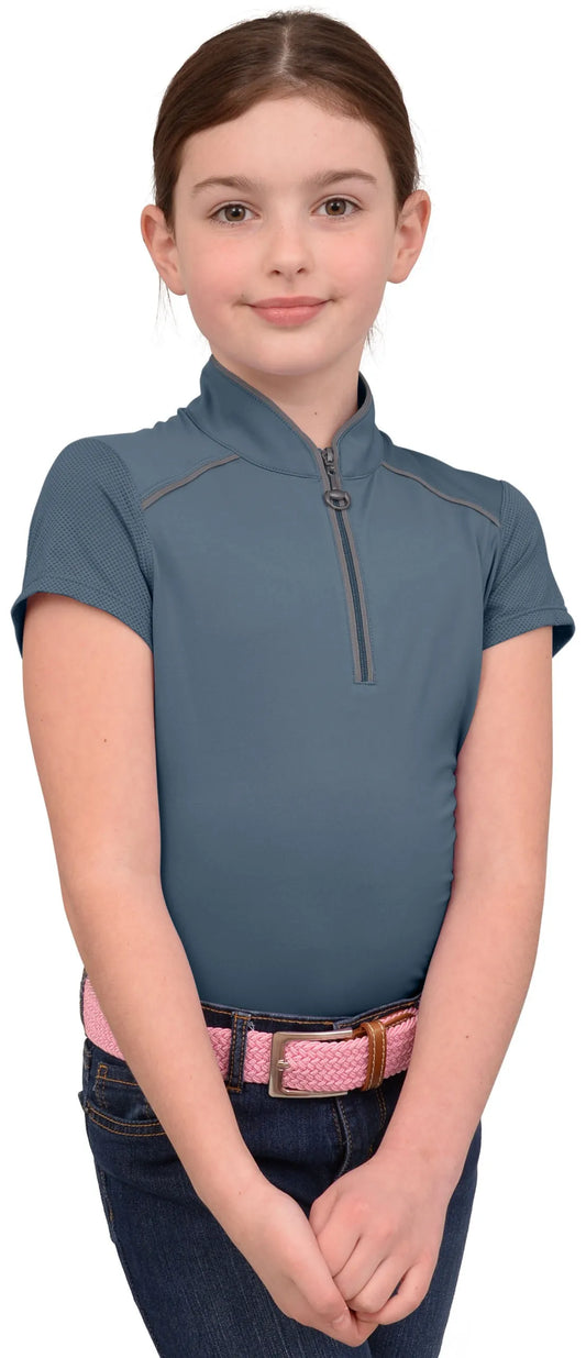 KIDS Performance Rider SkyCool® Youth Sport Shirt - BLUE